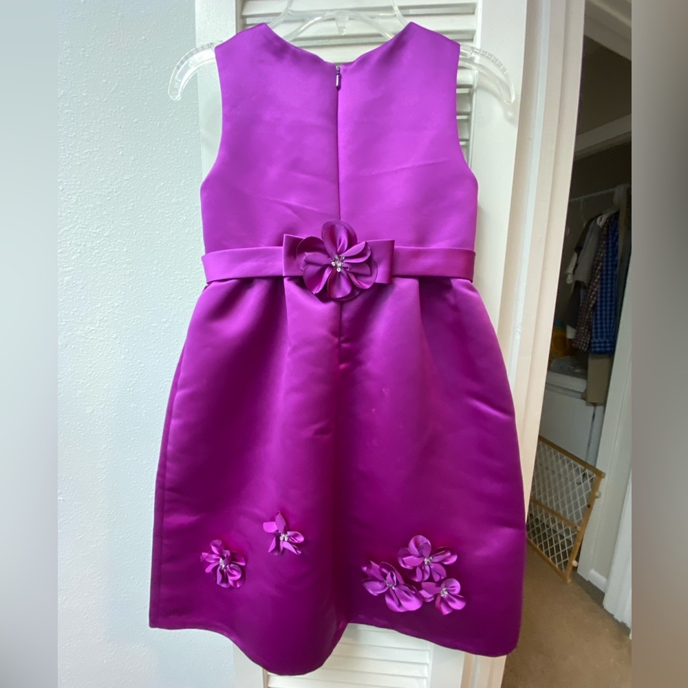 💜David’s Bridal • purple dress • 8 - Picture 2 of 7